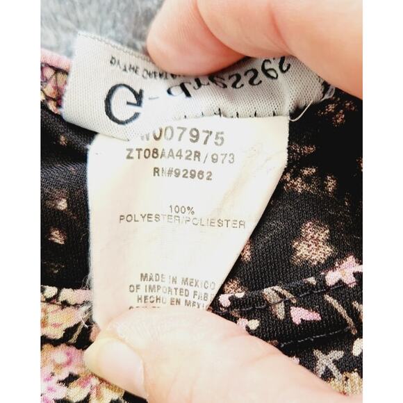 G. Dresse Great American Sportswear Ditsy Floral Sleeveless Dress Size Large - Picture 11 of 11